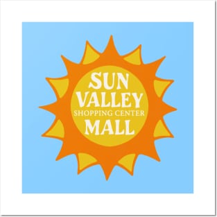 Retro Sun Valley Mall - Harlington, Texas Posters and Art